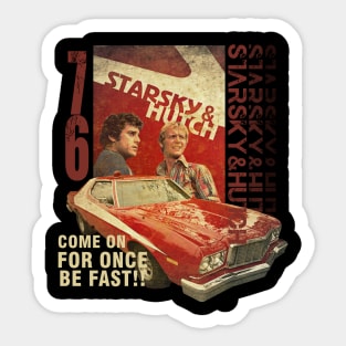 starsky and hutch 76s Sticker